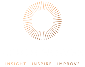 Leigh Howes logo - Insight | Inspire | Improve